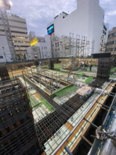 9月26日　内山町計画　1Fコンクリート打設前