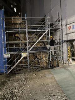 11月18日・23日　ローレルタワー藤が丘・電気室施工完了