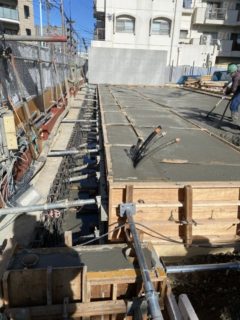 1月12日　ローレルタワー藤が丘外構工事