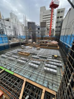 9月1日　プレサンス東桜1Fコンクリート打設前状況